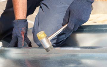 Wetley Rocks metal flat roofing repairs